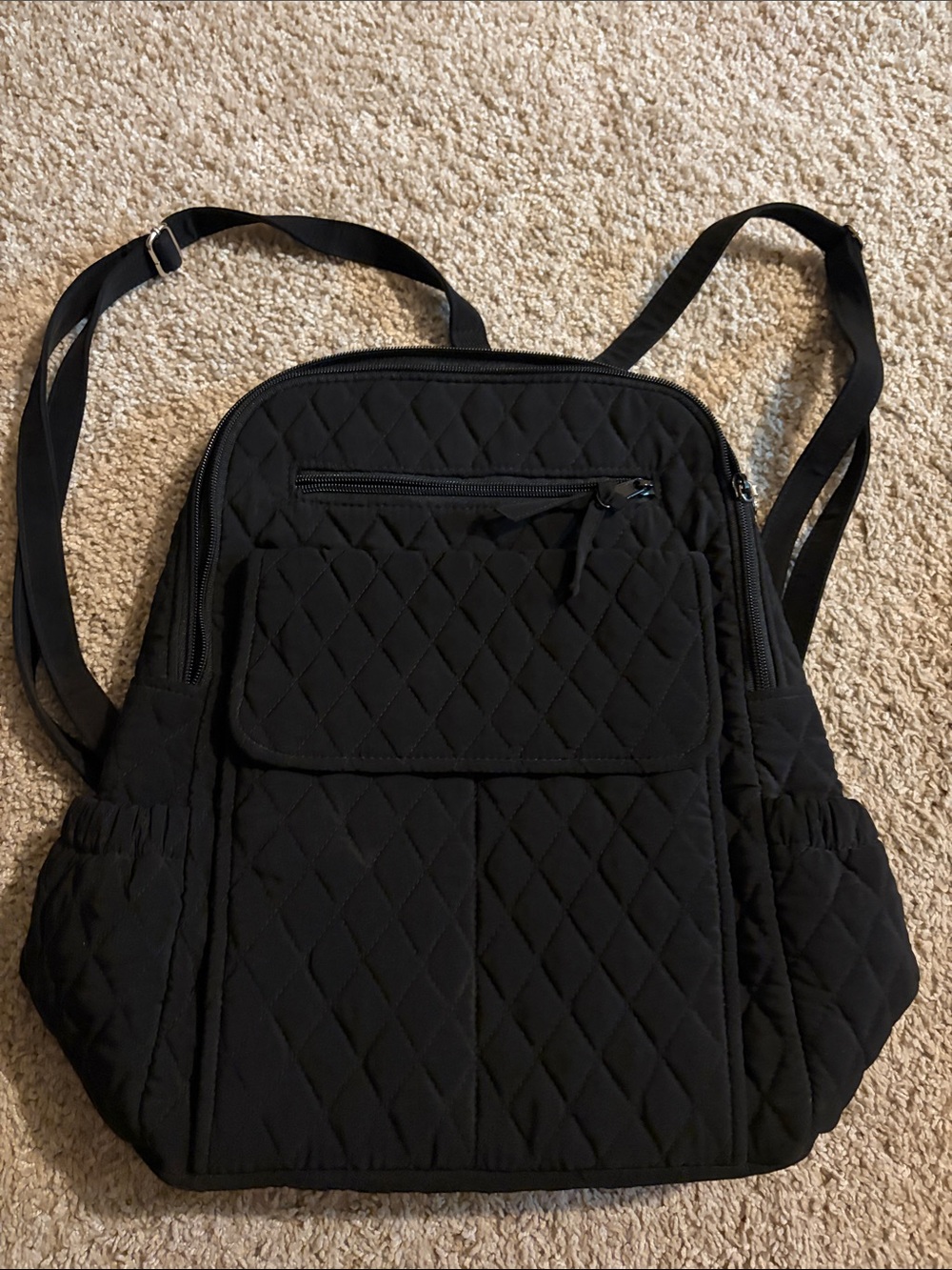 Vera Bradley Black Quilted Backpack - Everyday Carry